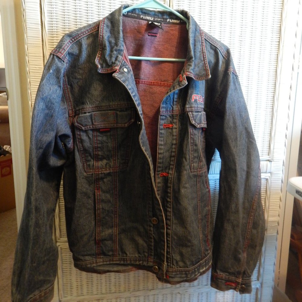 WOMAN'S FUBU JEAN JACKET